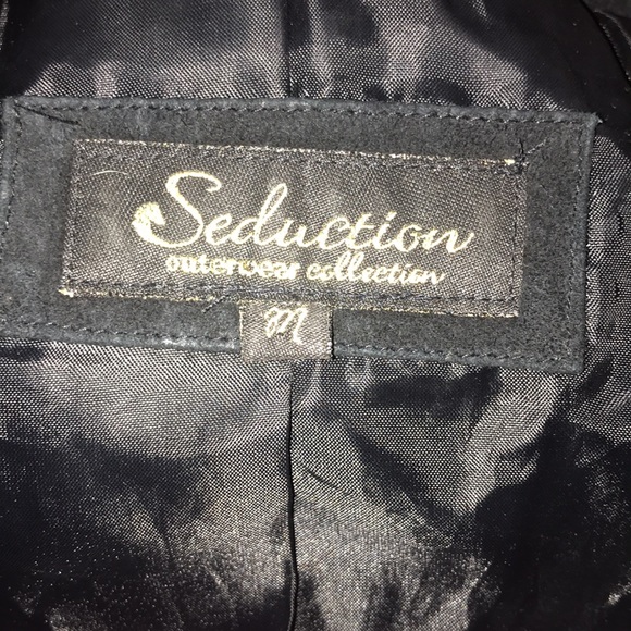 Seduction suede black jacket - Picture 9 of 10